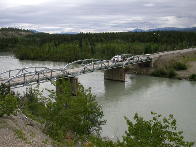 Takhini River Bridge, Yukon