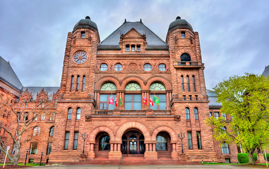 Ontario Legislative Building At Queens Park In Toronto Canada Stock Photo -  Download Image Now - iStock