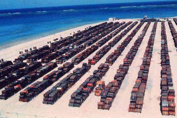 EPISODE   1070:    JOHNSTONE ISLAND…TINY ATOLL IN THE PACIFIC OCEAN…YOU CANNOT GO THERE…agent orange storage cite